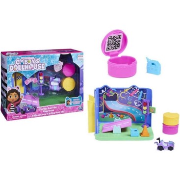 Spin Master Παιχνίδι Μινιατούρα Gabbys Dollhouse Carlita Purr-ific Play Room για 3+ Ετών