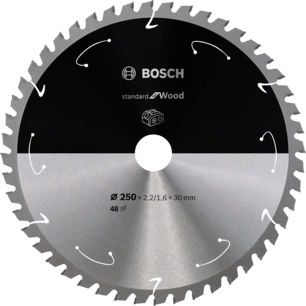 Bosch 2 608 Δίσκος Κοπής Ξύλου 250mm 2608837728