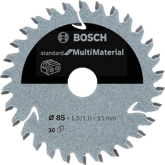 Bosch Standard Δίσκος Κοπής Ξύλου 85mm 2608837752