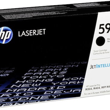 HP 59A Γνήσιο Toner Laser Εκτυπωτή Μαύρο 3000 Σελίδων (CF259A)