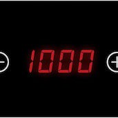 Steba HK 30 Επιτραπέζια Εστία Κεραμική Μονή Μαύρη