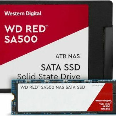 Western Digital Red SA500 NAS SSD 500GB 2.5'' SATA III WDS500G1R0A