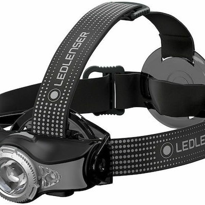 LedLenser Επαναφορτιζόμενος Φακός Κεφαλής LED IPX4 με Μέγιστη Φωτεινότητα 1000lm MH11 Gray