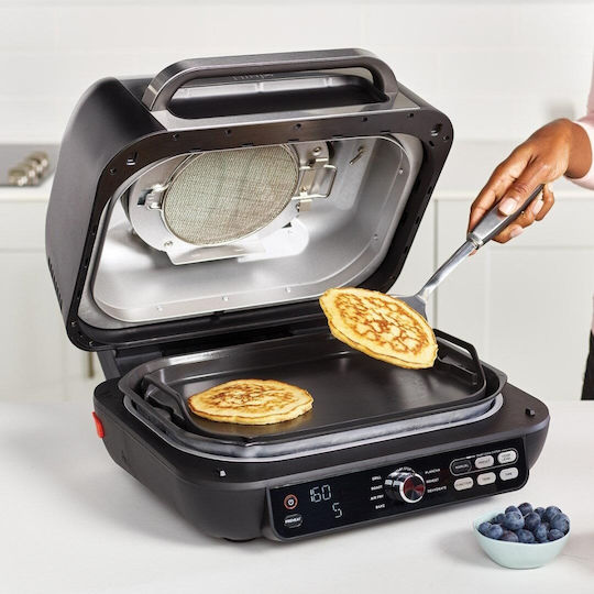 Ninja Επιτραπέζια Ηλεκτρική Ψησταριά Σχάρας 1000W με Καπάκι