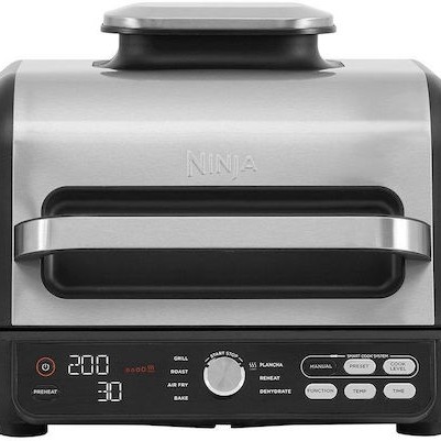 Ninja Επιτραπέζια Ηλεκτρική Ψησταριά Σχάρας 1000W με Καπάκι