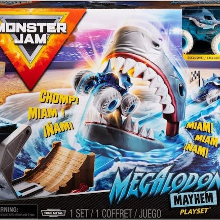 Spin Master Πίστα 1:64 Megalodon Mayhem για 3+ Ετών