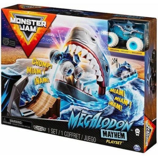 Spin Master Πίστα 1:64 Megalodon Mayhem για 3+ Ετών