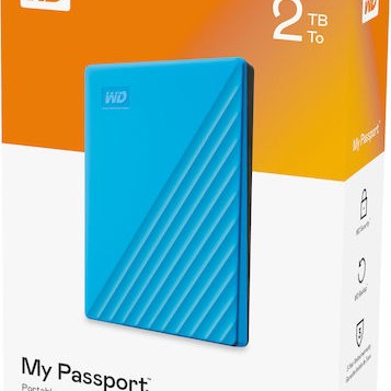 Western Digital My Passport (2019) USB 3.2 Εξωτερικός HDD 2TB 2.5