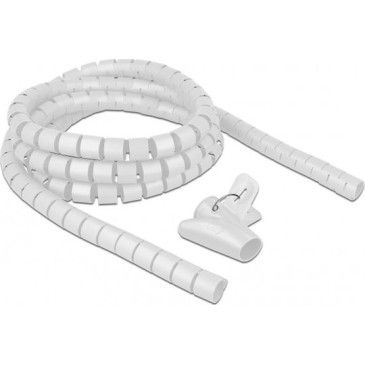 DeLock Σπιράλ 15mm 2.5m Λευκό