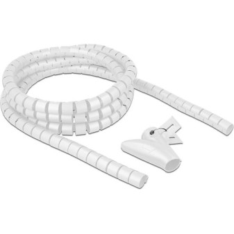 DeLock Σπιράλ 20mm 2.5m Λευκό