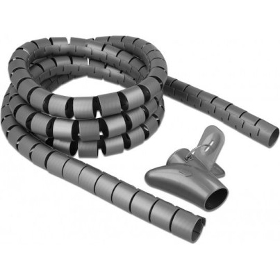 DeLock Σπιράλ 30mm 2.5m Γκρι