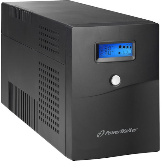 Powerwalker VI 3000 SCL UPS Line-Interactive 3000VA 1800W με 4 Schuko Πρίζες