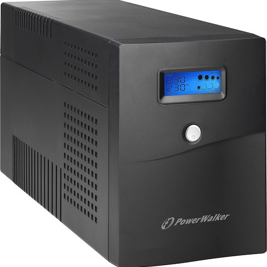 Powerwalker VI 3000 SCL UPS Line-Interactive 3000VA 1800W με 4 Schuko Πρίζες