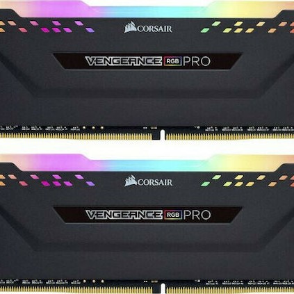 Corsair Vengeance RGB Pro DDR4 32GB RAM με 2x16GB Modules και Ταχύτητα 3600 για Desktop
