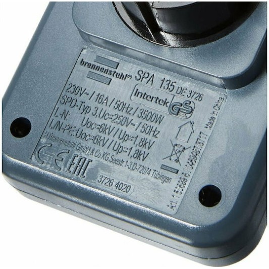 Brennenstuhl Μονόπριζο Ασφαλείας