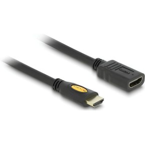 DeLock HDMI 1.4 Cable HDMI male - HDMI female 3m Μαύρο