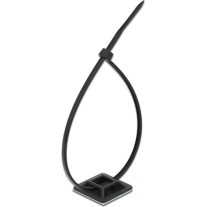 DeLock Cable Tie Mount Δεματικά Καλωδίων 300x4.8mm Μαύρο 10τμχ 18831