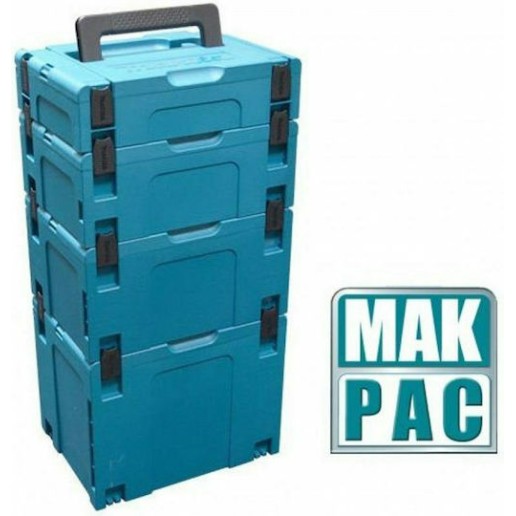 Makita MacPac 1 Εργαλειοθήκη Χειρός Πλαστική Π39.5xB39.6xΥ10.5cm