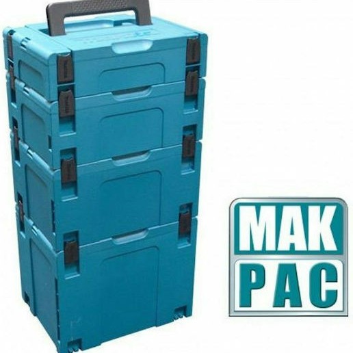 Makita MacPac 1 Εργαλειοθήκη Χειρός Πλαστική Π39.5xB39.6xΥ10.5cm
