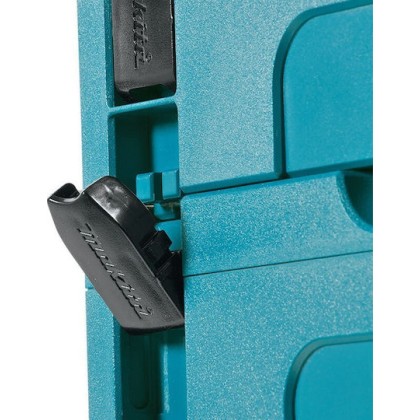 Makita MacPac 3 Εργαλειοθήκη Χειρός Πλαστική για 2 Επαναφορτιζόμενα Δράπανα Π39.5xB29.5xΥ21cm