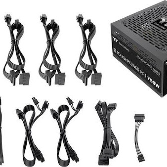 Thermaltake Toughpower PF1 750W Μαύρο Τροφοδοτικό Υπολογιστή Full Modular 80 Plus Platinum