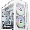 Thermaltake View 51 TG ARGB Gaming Midi Tower Κουτί Υπολογιστή με Πλαϊνό Παράθυρο Snow