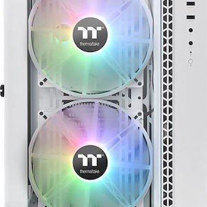 Thermaltake View 51 TG ARGB Gaming Midi Tower Κουτί Υπολογιστή με Πλαϊνό Παράθυρο Snow