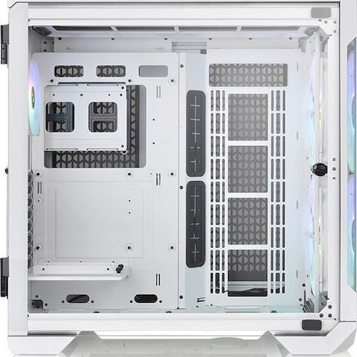 Thermaltake View 51 TG ARGB Gaming Midi Tower Κουτί Υπολογιστή με Πλαϊνό Παράθυρο Snow