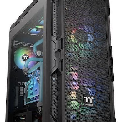 Thermaltake Level 20 RS ARGB Gaming Midi Tower Κουτί Υπολογιστή Μαύρο