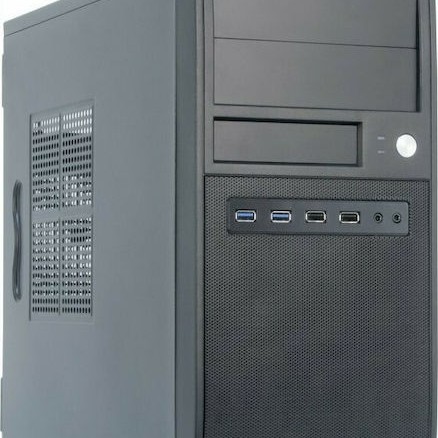 Chieftec CT-04B-OP Midi Tower Κουτί Υπολογιστή Μαύρο