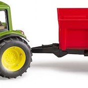 Bruder Τρακτέρ John Deere 6920 with Tipping Trailer για 3+ Ετών