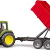 Bruder Τρακτέρ John Deere 6920 with Tipping Trailer για 3+ Ετών