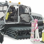 Bruder Παιχνίδι Μινιατούρα Εκχιονιστικό Όχημα για 4+ Ετών