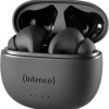 Intenso Black Buds T300a Bluetooth Handsfree Ακουστικά με Θήκη Φόρτισης Μαύρα