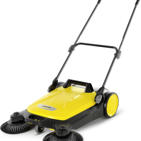 Karcher S 4 Twin Χειροκίνητο Σάρωθρο με Κάδο 20Lt 20cc