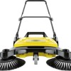 Karcher S 4 Twin Χειροκίνητο Σάρωθρο με Κάδο 20Lt 20cc