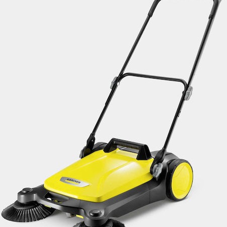 Karcher S 4 Twin Χειροκίνητο Σάρωθρο με Κάδο 20Lt 20cc