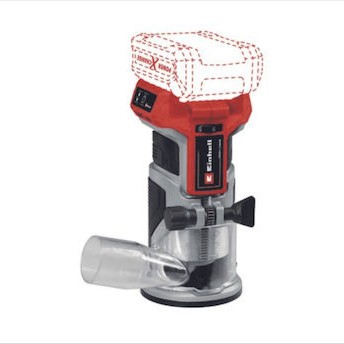 Einhell Κουρευτικό Περιθωρίων 18V Χωρίς Καρβουνάκια (Brushless) Solo