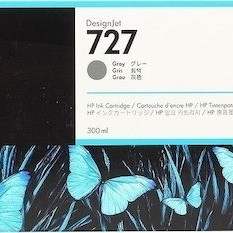 HP 727 Γνήσιο Μελάνι Εκτυπωτή InkJet Γκρι (F9J80A)