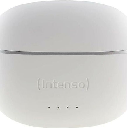 Intenso T302A In-ear Bluetooth Handsfree Ακουστικά με Θήκη Φόρτισης Λευκά