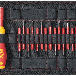 Wiha Κατσαβίδι με 18 Εναλλασσόμενες Μύτες Slimvario Starter