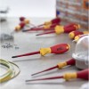 Wiha Σετ Κατσαβίδια Ηλεκτρολόγου με 12 Εναλλασσόμενες Μύτες Softfinish Electric Slimfix
