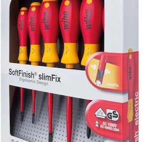 Wiha Σετ 6 Κατσαβίδια Ηλεκτρολόγου 1000V 3201 K6