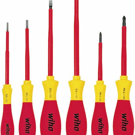 Wiha Σετ 6 Κατσαβίδια Ηλεκτρολόγου 1000V 320N