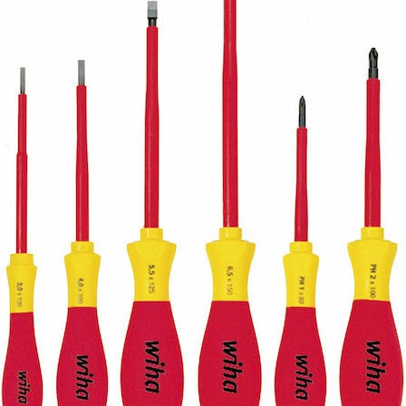 Wiha Σετ 6 Κατσαβίδια Ηλεκτρολόγου 1000V 320N