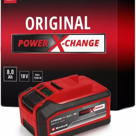 Einhell Μπαταρία Εργαλείου Λιθίου 18V με Χωρητικότητα 8Ah