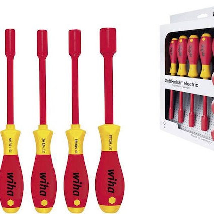 Wiha Σετ 5 Κατσαβίδια Ηλεκτρολόγου 1000V Softfinish Electric
