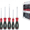 Wiha Σετ 6 Χτυπητά Κατσαβίδια Ηλεκτρολόγου με 6 Εναλλασσόμενες Μύτες 530