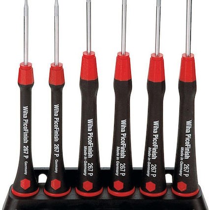 Wiha Σετ 6 Κατσαβίδια Ηλεκτρολόγου Ακριβείας PicoFinish