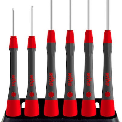 Wiha Σετ 6 Κατσαβίδια Ηλεκτρολόγου Ακριβείας PicoFinish
